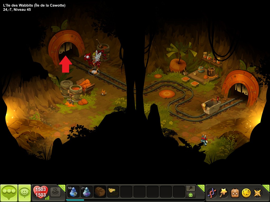Chemin du château du Wa Wabbit 11