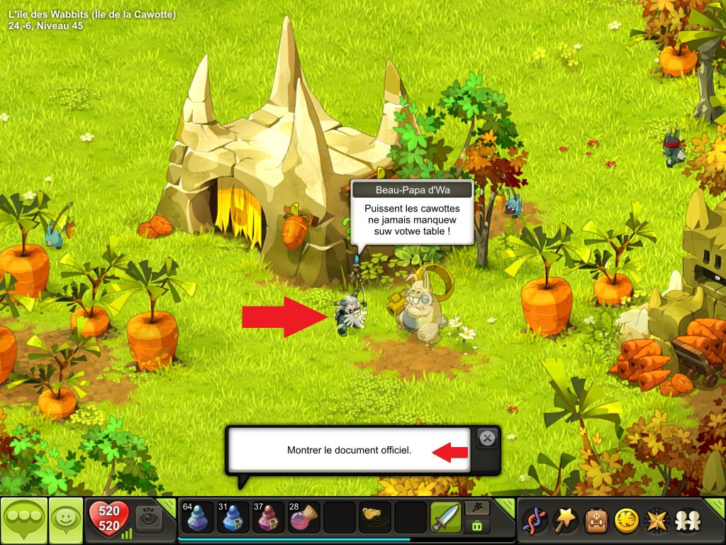Etre Plus Royaliste Que Le Roi Dofus Quête] A un poil près | Le Bazar de Papycha