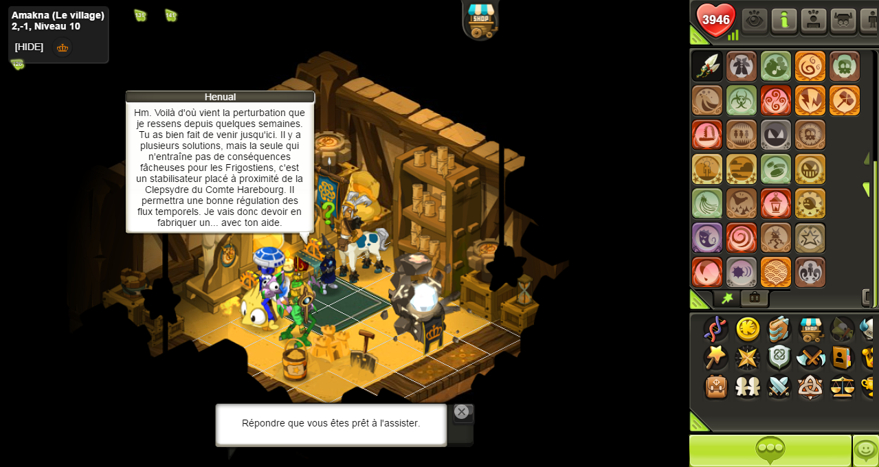 La Machine à Démonter Le Temps Dofus [Quête] La machine à démonter le temps | Le Bazar de Papycha