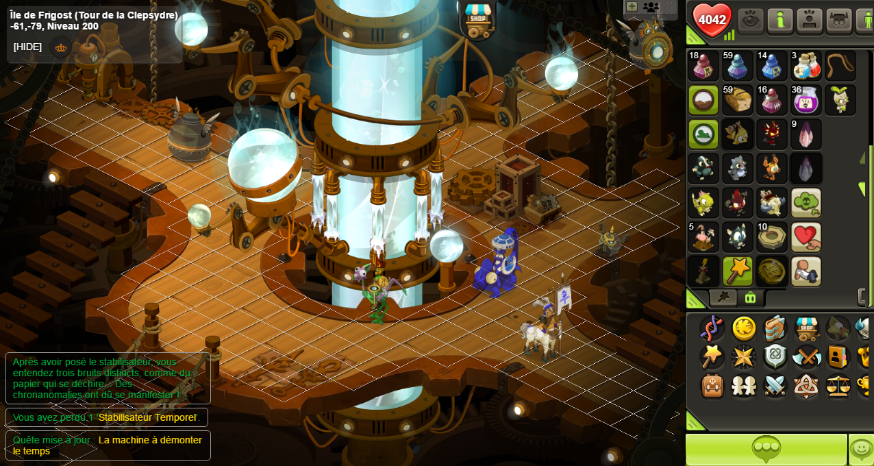 La Machine à Démonter Le Temps Dofus [Quête] La machine à démonter le temps | Le Bazar de Papycha