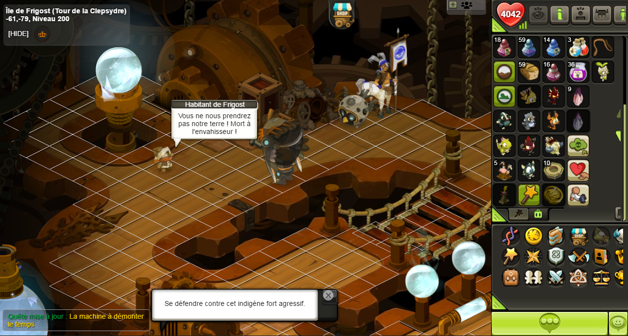 La Machine à Démonter Le Temps Dofus [Quête] La machine à démonter le temps | Le Bazar de Papycha