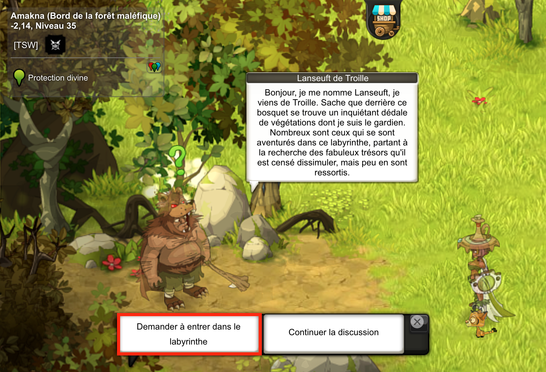 Dofus Un Sage Parmi Les Sages Quête] Protection divine | Le Bazar de Papycha