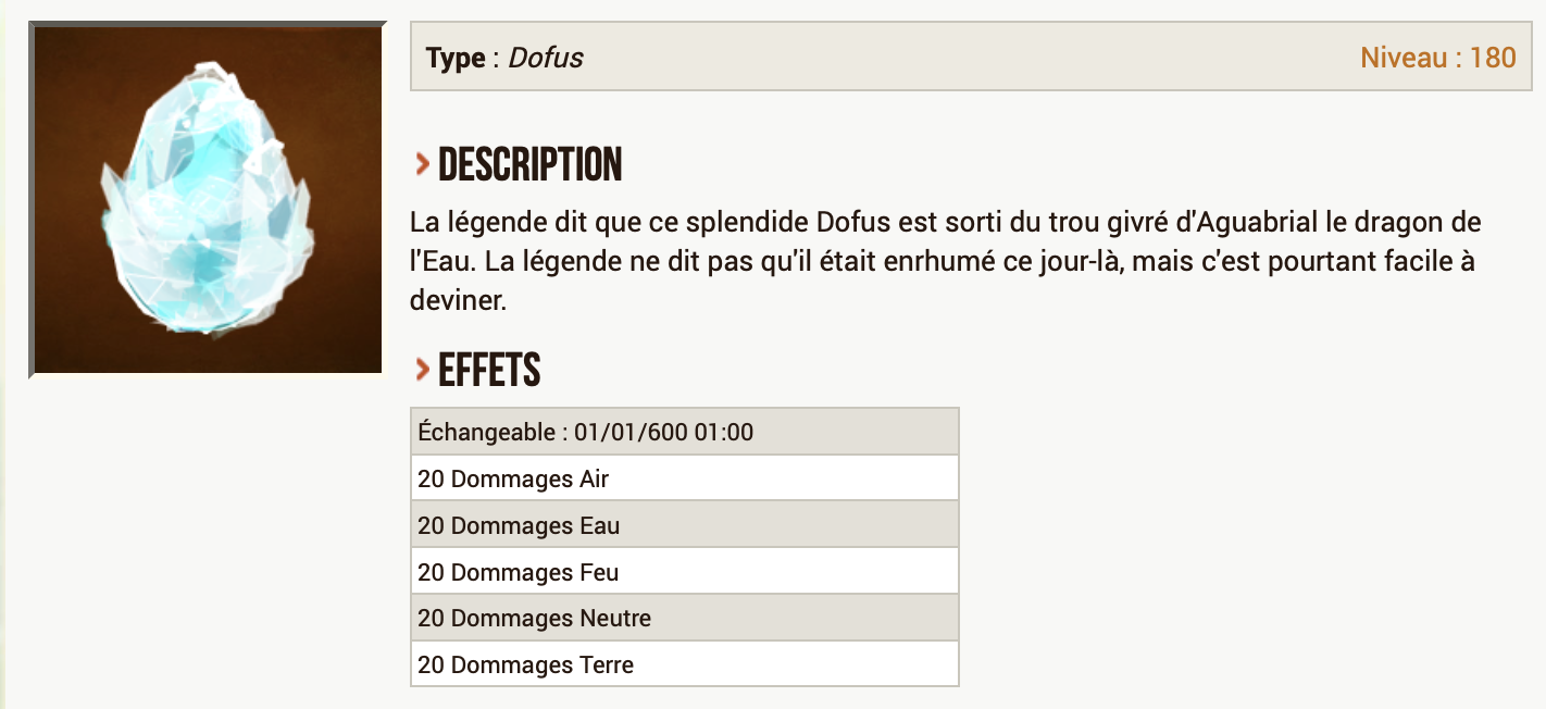Tutoriel Le Dofus des Glaces Le Bazar de Papycha