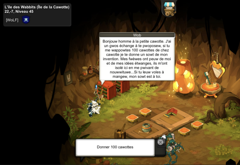 [Guide] Obtenir le sort Cawotte | Le Bazar de Papycha