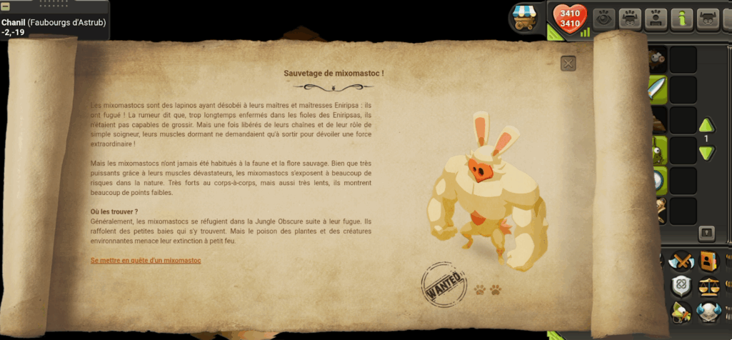 [Quête] Sauvetage de Mixomastoc !
