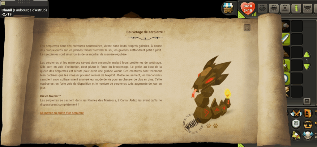 [Quête] Sauvetage de Serpierre !
