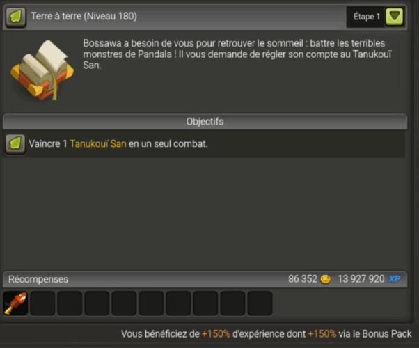 [Quête] Terre à terre