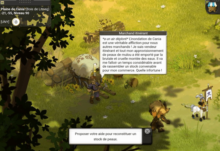 [Quête] Réappeauvisionnement