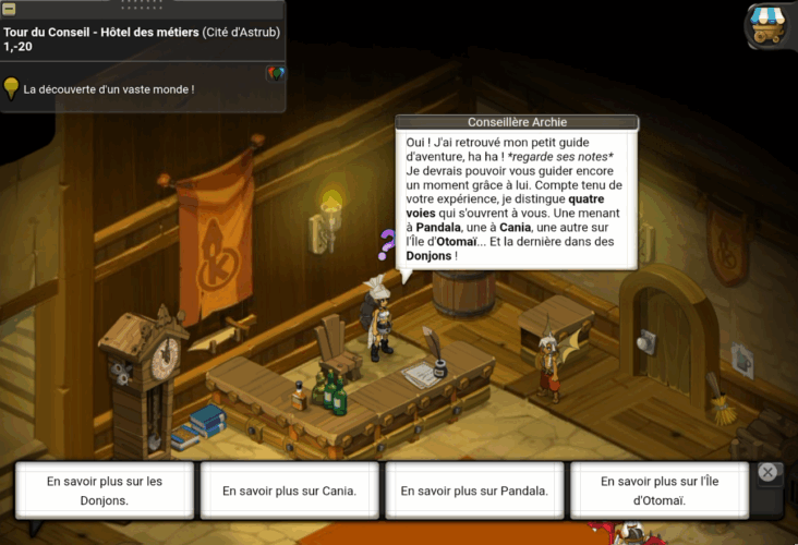 [Quête] La découverte d'un vaste monde !